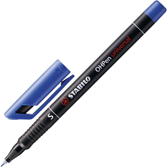 STABILO OHPen universal Folienstift S blau permanent