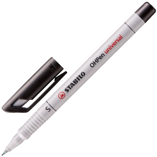 STABILO OHPen S permanent Folienstift schwarz 0,4 mm