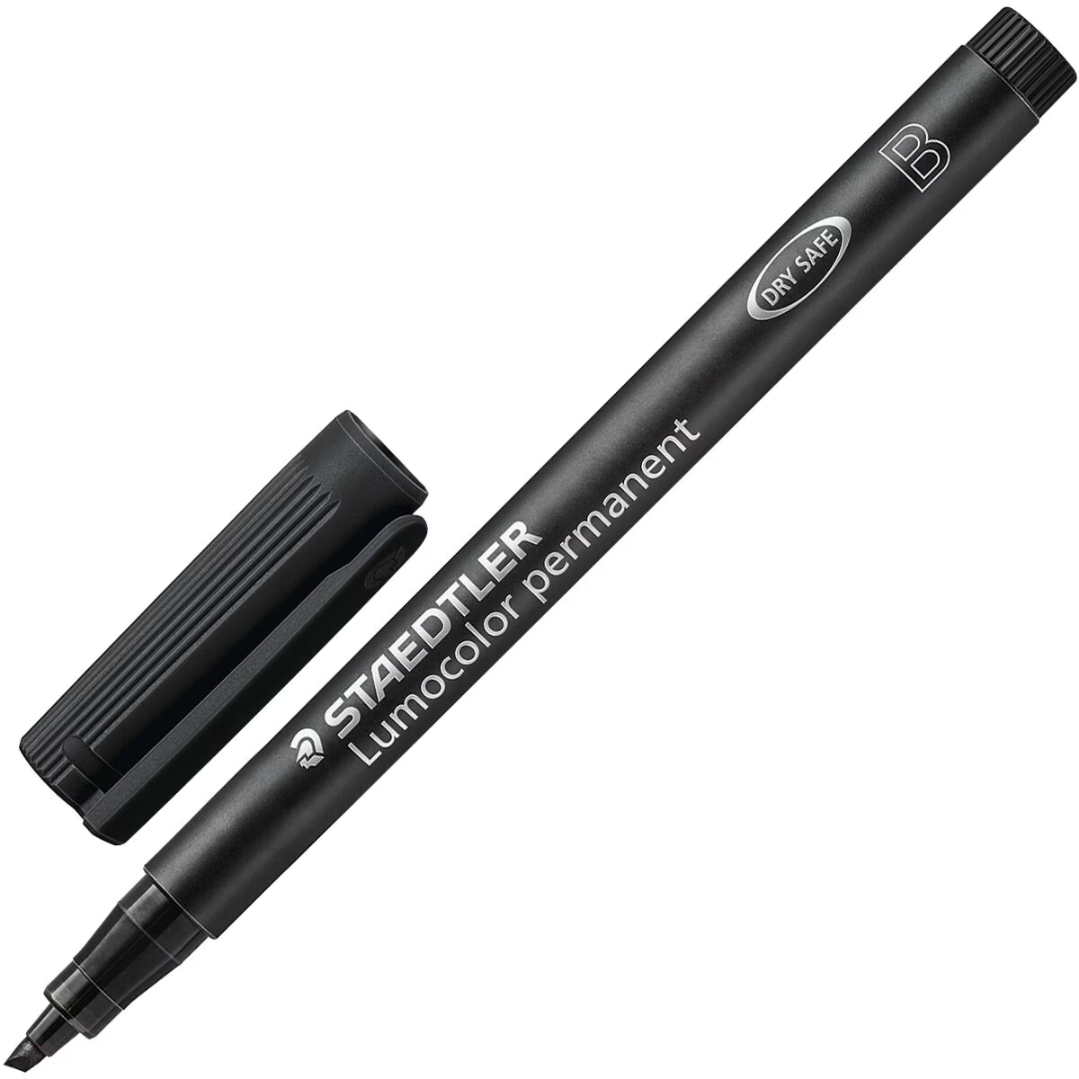 STAEDTLER Lumocolor 314 Folienstift permanent B 1,0-2,5mm schwarz