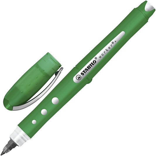 STABILO worker+ colorful Tintenroller Grün
