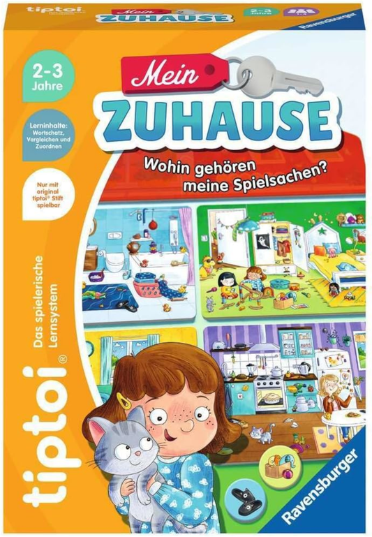 Ravensburger tiptoi Mein Zuhause – Lernspiel ab 2 Jahren