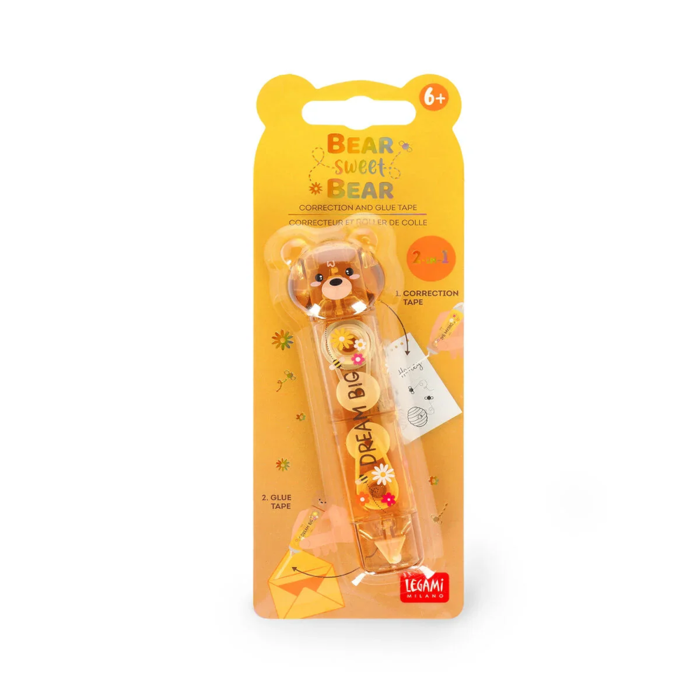 LEGAMI Bear Sweet Bear - Klebe- und Korrektur-Roller