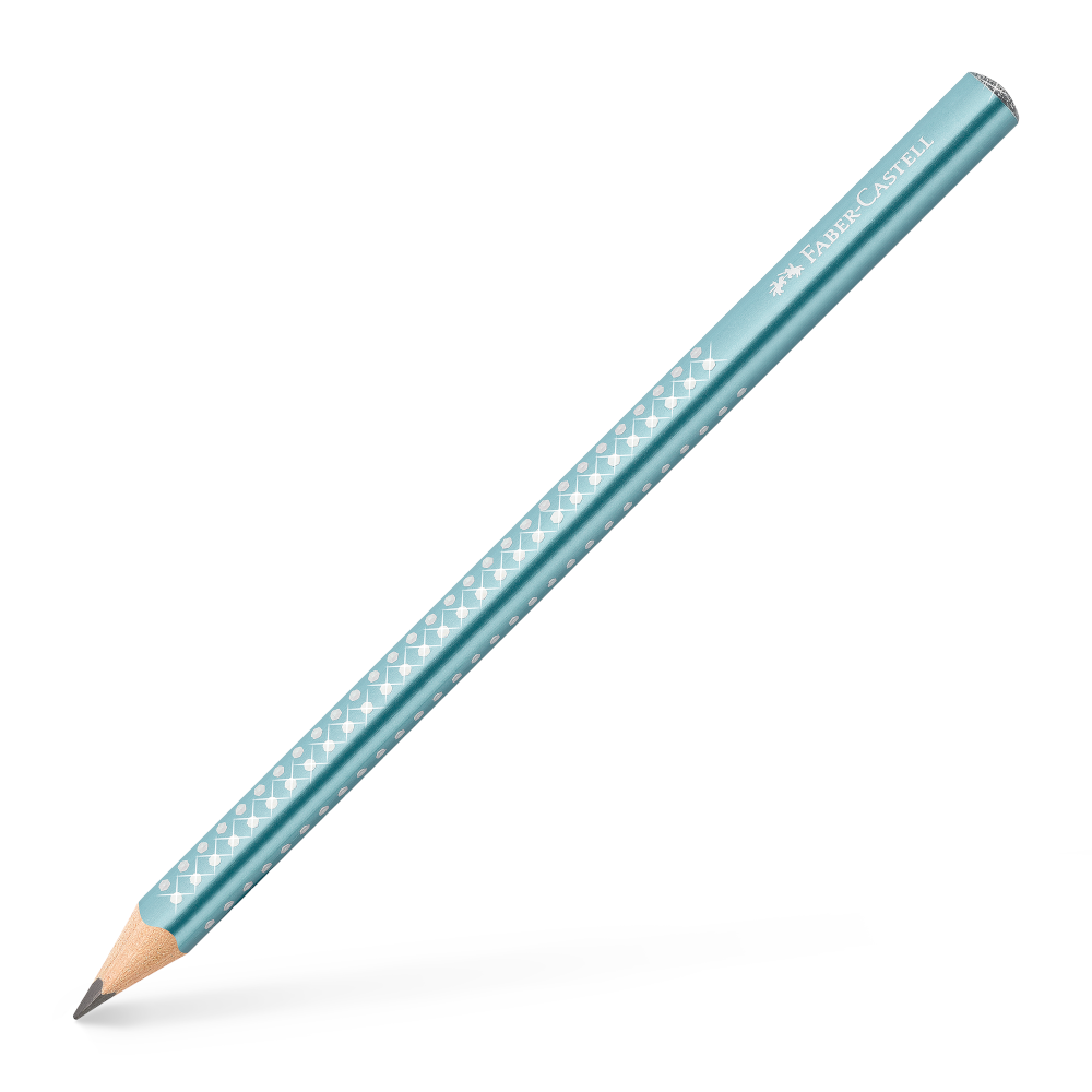 Faber-Castell Jumbo Sparkle Bleistift Ocean Metallic