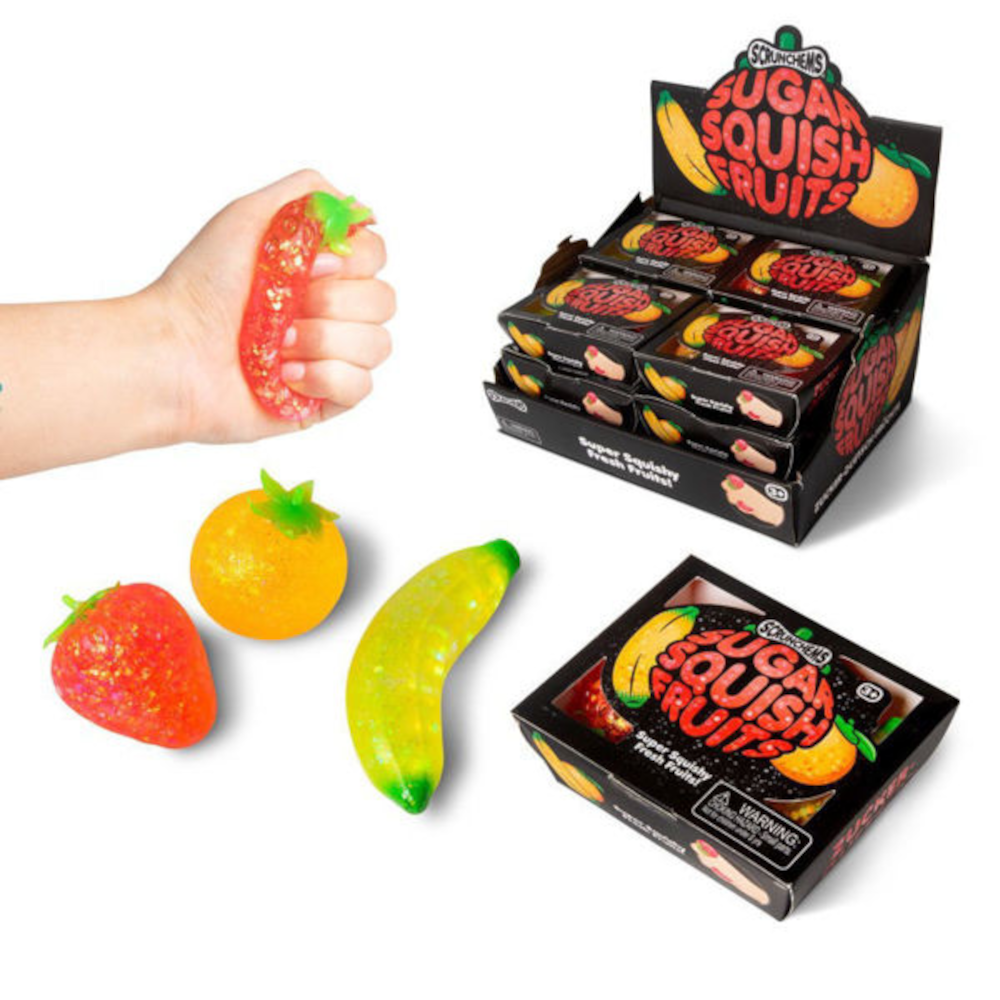 TRITON-X Scrunchems Sugar Squish Fruits – 3er-Set