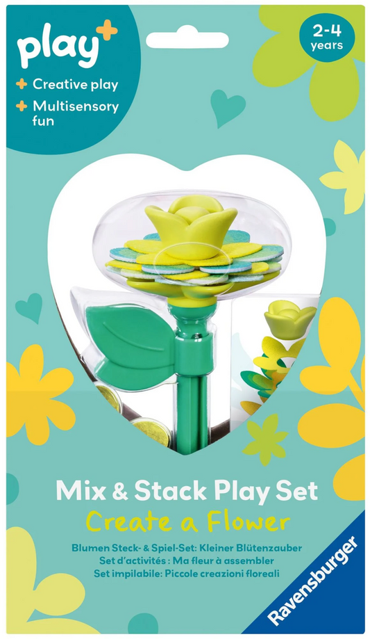 Ravensburger Play+ Kleiner Blütenzauber Blumen-Steckspiel