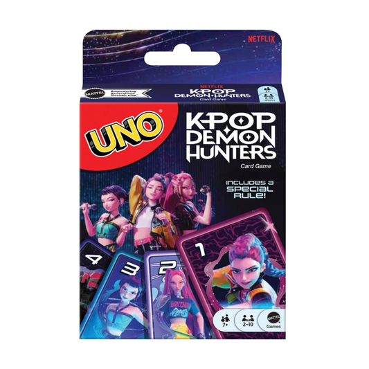 UNO KPop Demon Hunters Kartenspiel – 2–10 Spieler
