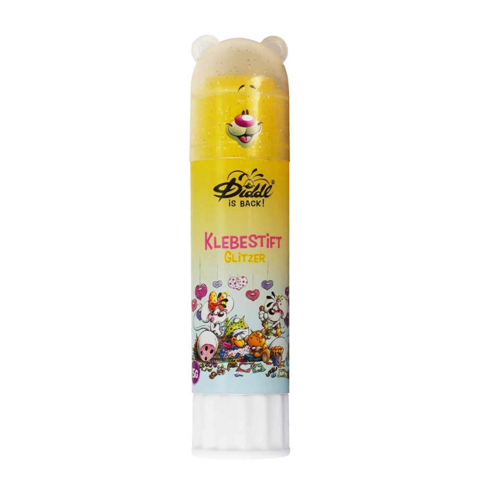 Diddl Glitzer Klebestift gelb 15 g (Art.-Nr. 23713)