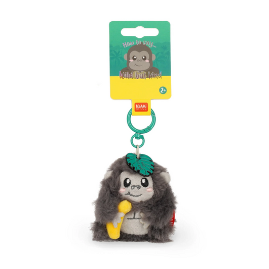 Legami Super Softi Schlüsselanhänger Gorilla – Plüsch