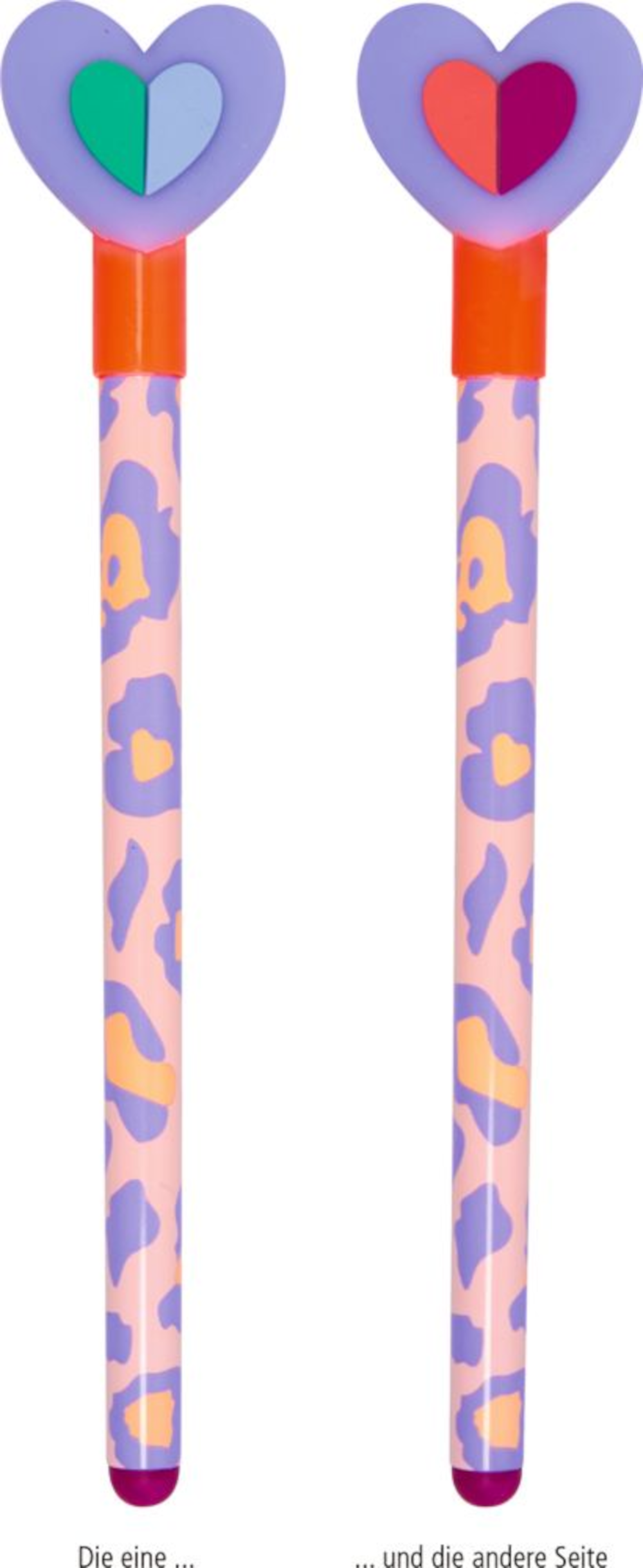 Radierbarer Gelstift Friends Forever – lila, 0,7 mm