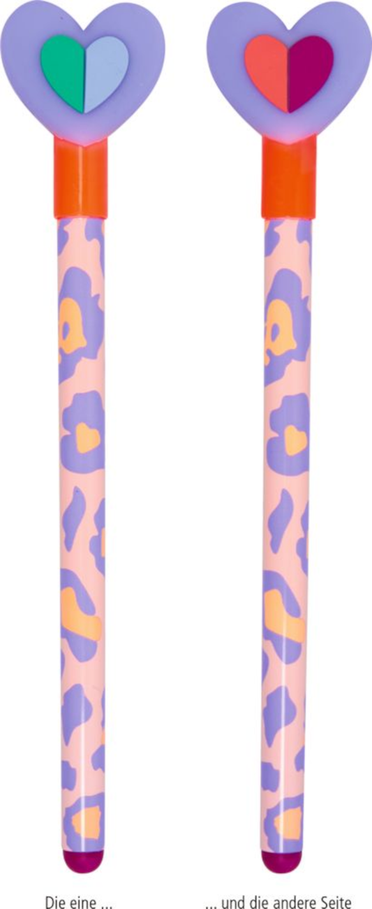 Radierbarer Gelstift Friends Forever – lila, 0,7 mm