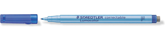 STAEDTLER Lumocolor correct 305 F Folienstift blau