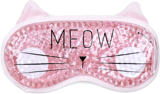LEGAMI Meow Chill Out Gel-Augenmaske – Kühl- & Wärmemaske