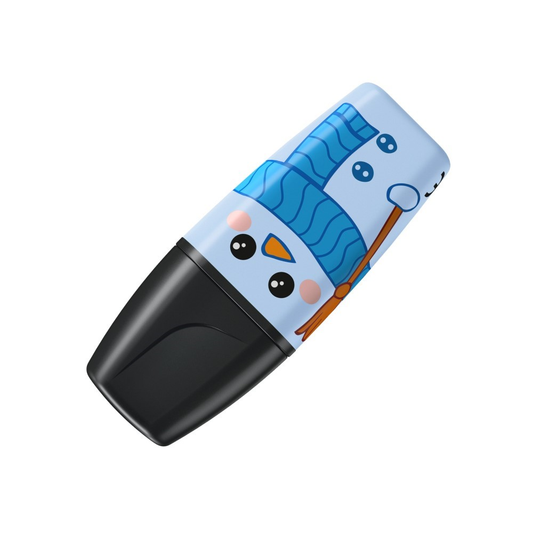 STABILO BOSS MINI Frosty Friends Textmarker Schneemann, 1 Stück
