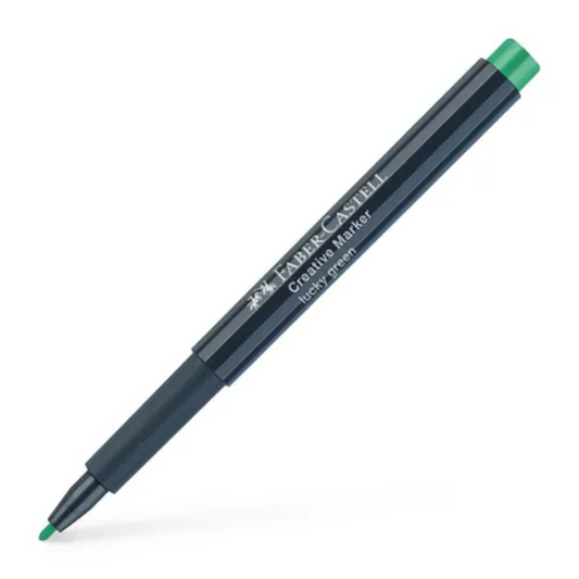 Faber-Castell Creative Marker 166 Lucky Green, feine Spitze