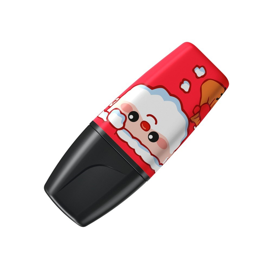 STABILO BOSS MINI Frosty Friends Textmarker Weihnachtsmann, 1 Stück
