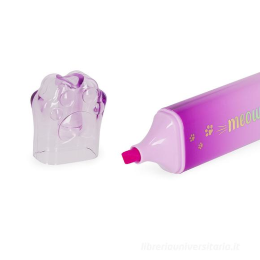 LEGAMI Meow Highlighter Textmarker Kitty – Violett