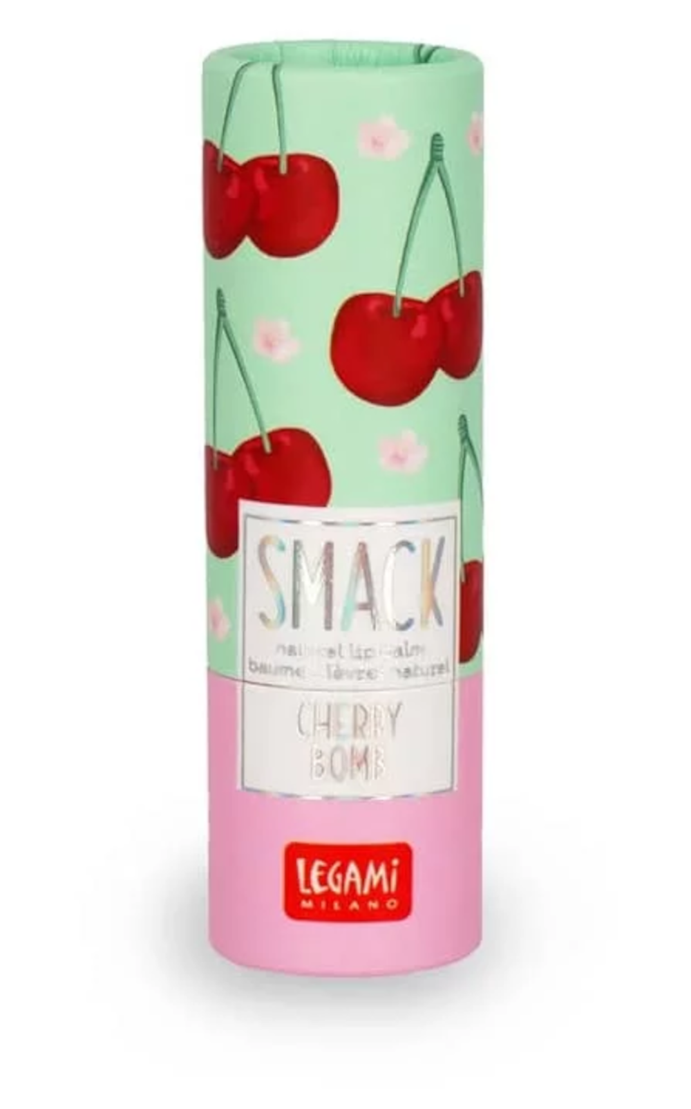 LEGAMI Smack Lippenpflegestift Cherry, 90% natürlich