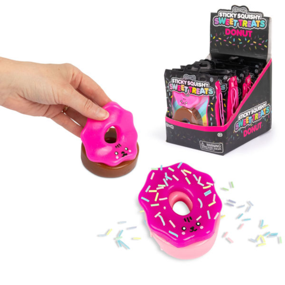TRITON-X Squishy Donut, 1 Stück, zufällige Farbe