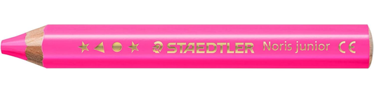 STAEDTLER Noris junior 140 Kindermalstift 3in1 neonpink