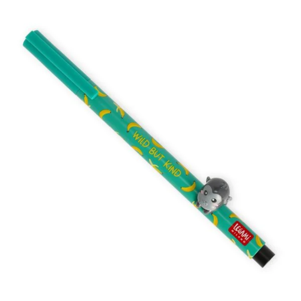 Legami Lovely Friends Gelstift Gorilla – 0,5 mm Schwarz