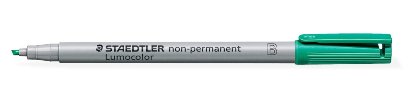 STAEDTLER Lumocolor non-perm. Folienstift M 0,8mm grün 312-5