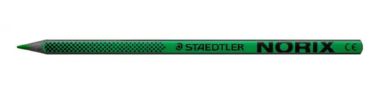 STAEDTLER NORIX 186 Buntstift Saftgrün, weiche 3-mm-Mine