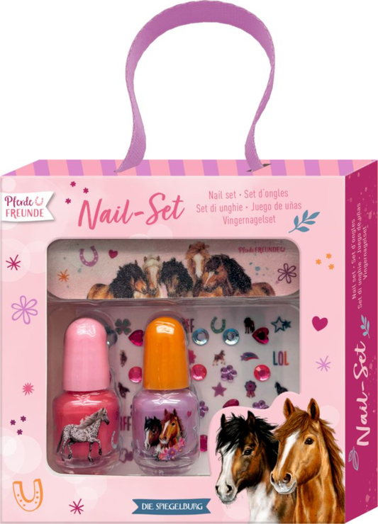 Nail-Set Pferdefreunde – Die Spiegelburg | Nagelkunst-Set