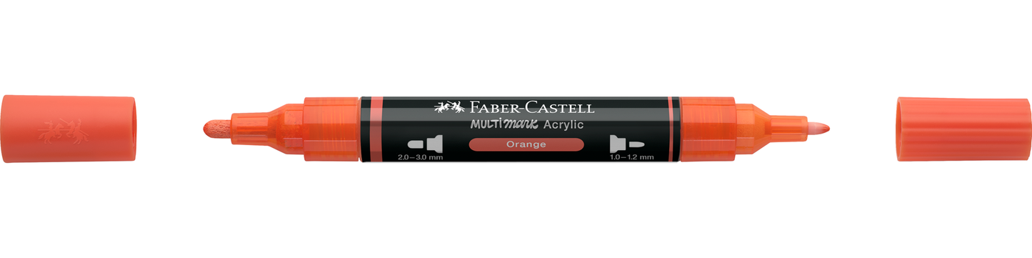 Faber-Castell Multimark Acrylic Marker – Farbe: Orange