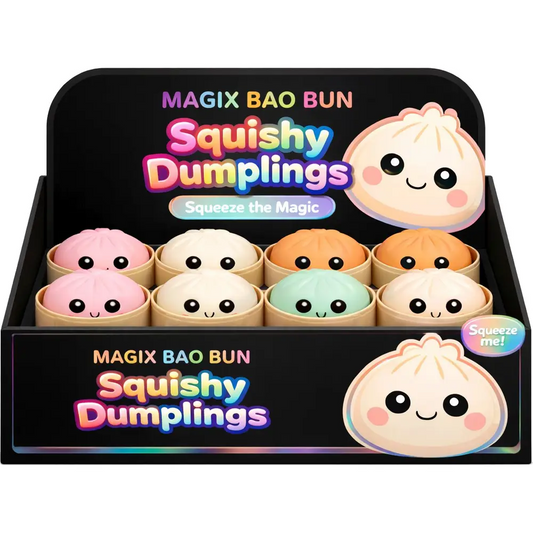 MagiX Bao Bun Squishy Dumpling 8,5 cm – 1 aus 5 Designs