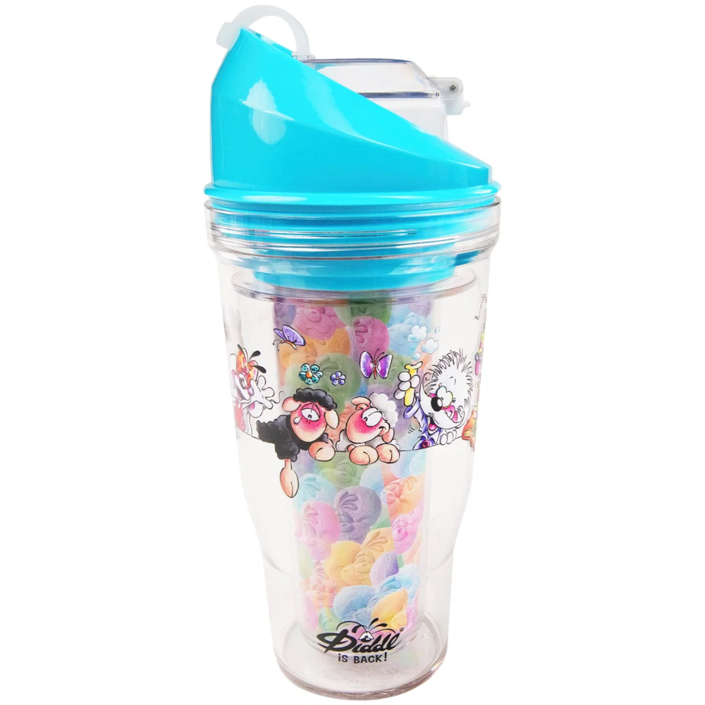 Diddl Crunch Cup Müslibecher Sky 250 ml blau