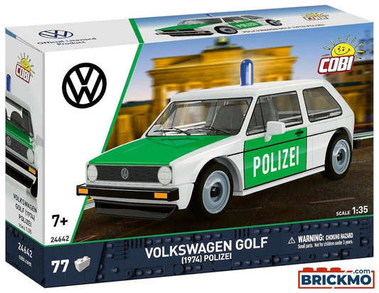 COBI VW Golf I Polizei 1974 – 77 Teile Bausteinset 1:35