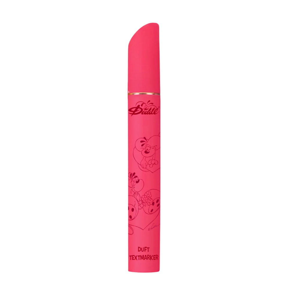 Diddl Duft-Textmarker rot – Highlighter mit Duft