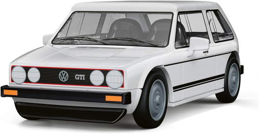 COBI VW Golf GTI 1976–1983 weiß – 74 Teile Bausteinset 1:35