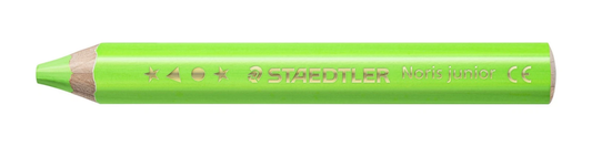 STAEDTLER Noris junior 140 Kindermalstift 3in1 neongrün