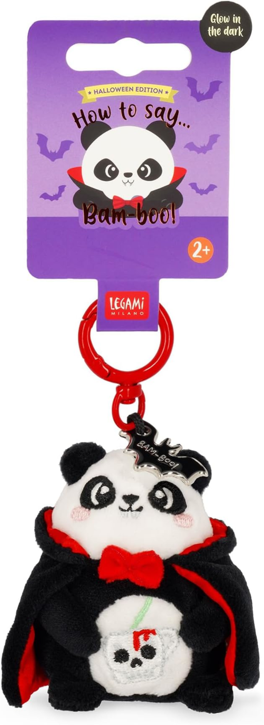 LEGAMI Super Soft! Tiny Bam-Boo! Panda Plüsch-Schlüsselanhänger