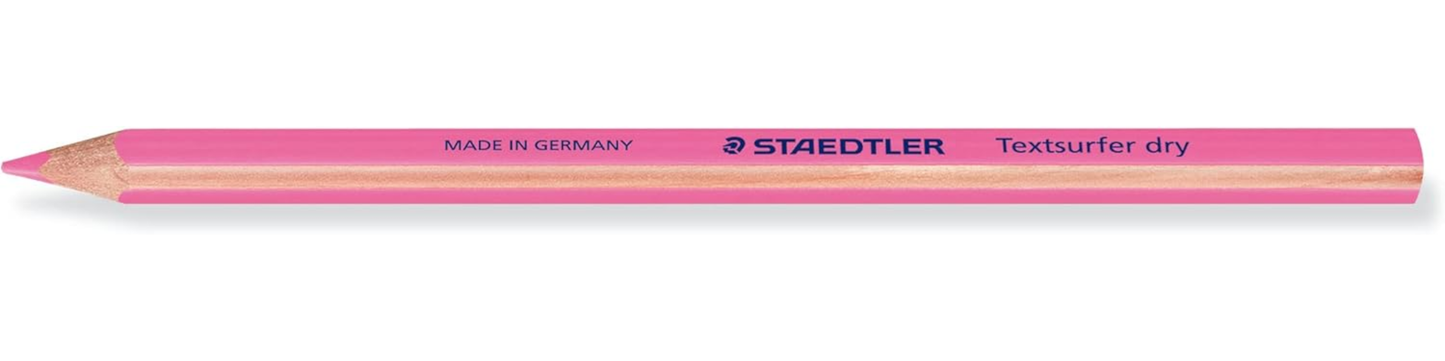 STAEDTLER Trockentextmarker Textsurfer FSC-100% Neon Dreikantform