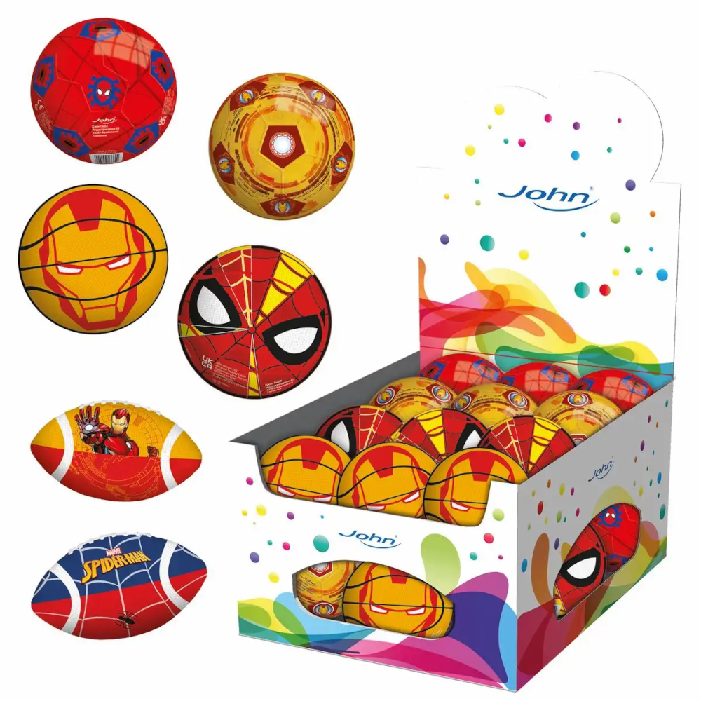John Hydro Fun Wasserspritzer-Ball Ø8 cm – 1 aus 6 Designs zufällig