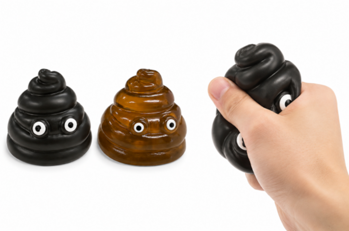 TRITON-X Maltose Poo Squishy 2er-Pack, zufällige Auswahl