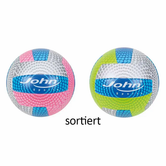 John Volleyball Sports Ø21cm – 1 Ball, Design zufällig