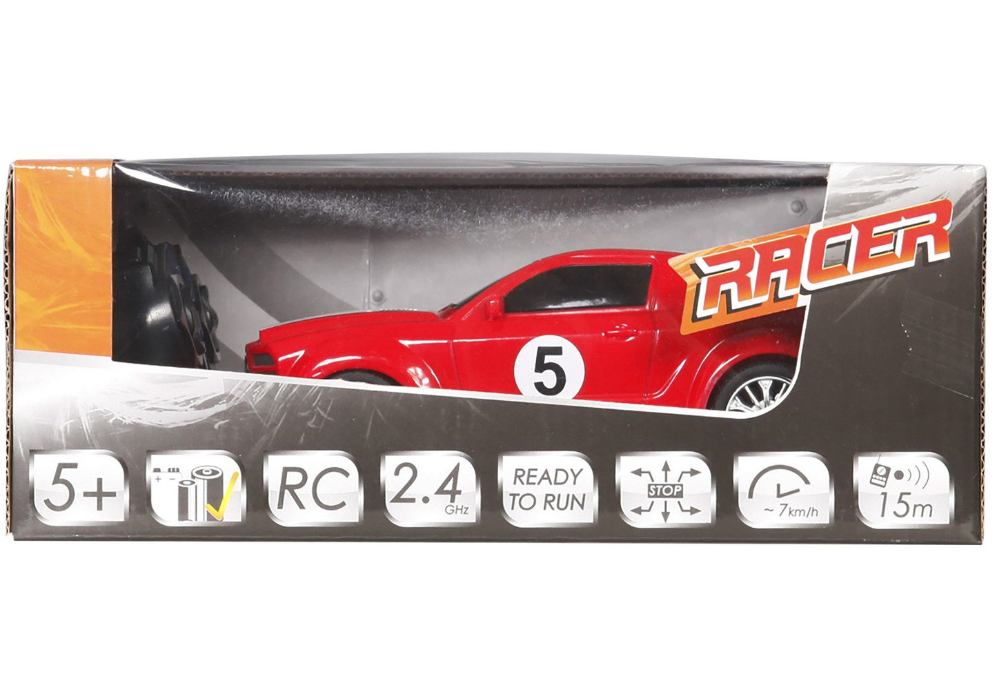 Racer R/C Rennwagen 2.4GHz 1:18 - Ferngesteuertes Auto ab 5J