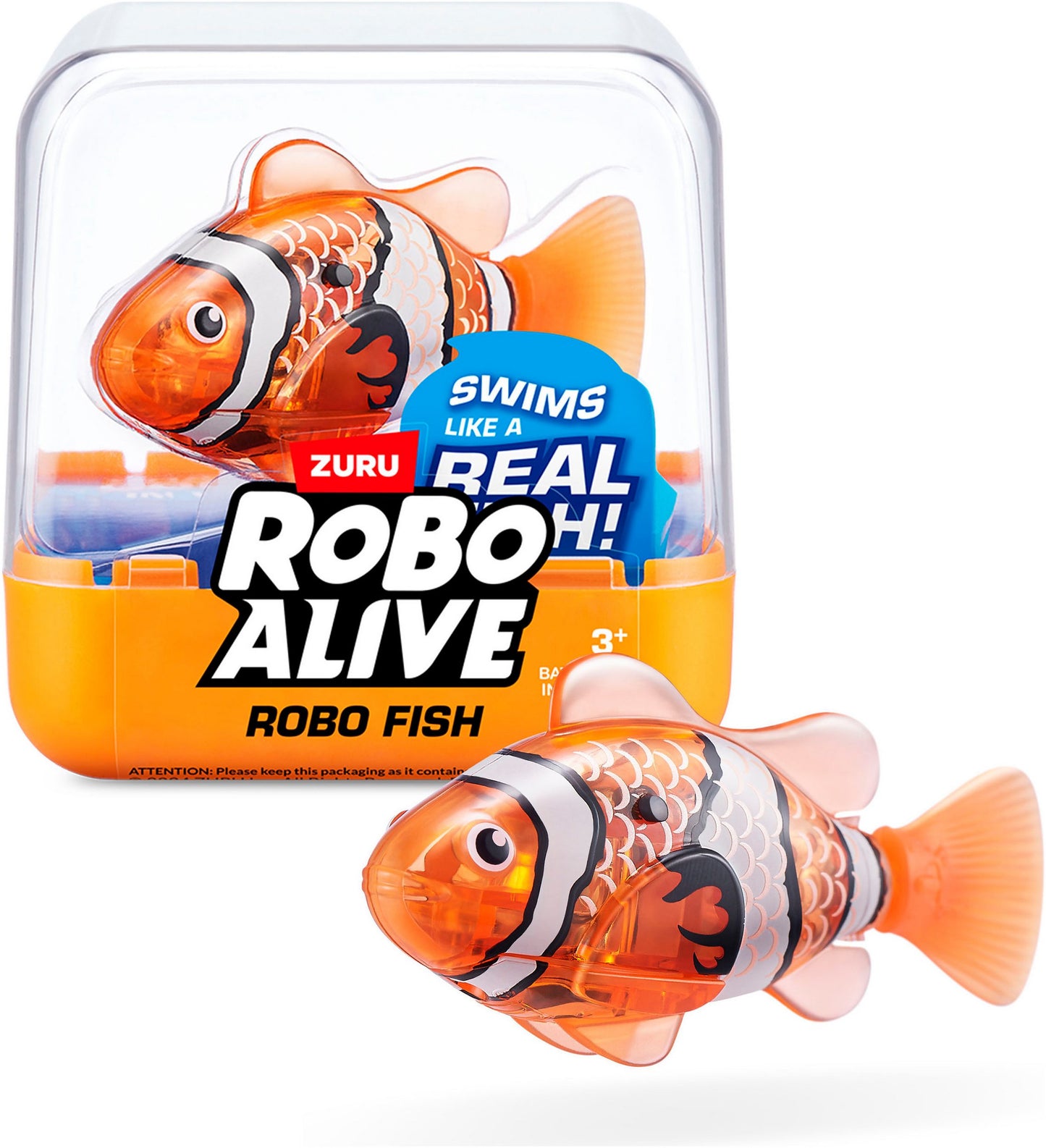 Robo Alive Robo Fish Serie 3 7cm 1 Fisch aus 6 Farben zuf.