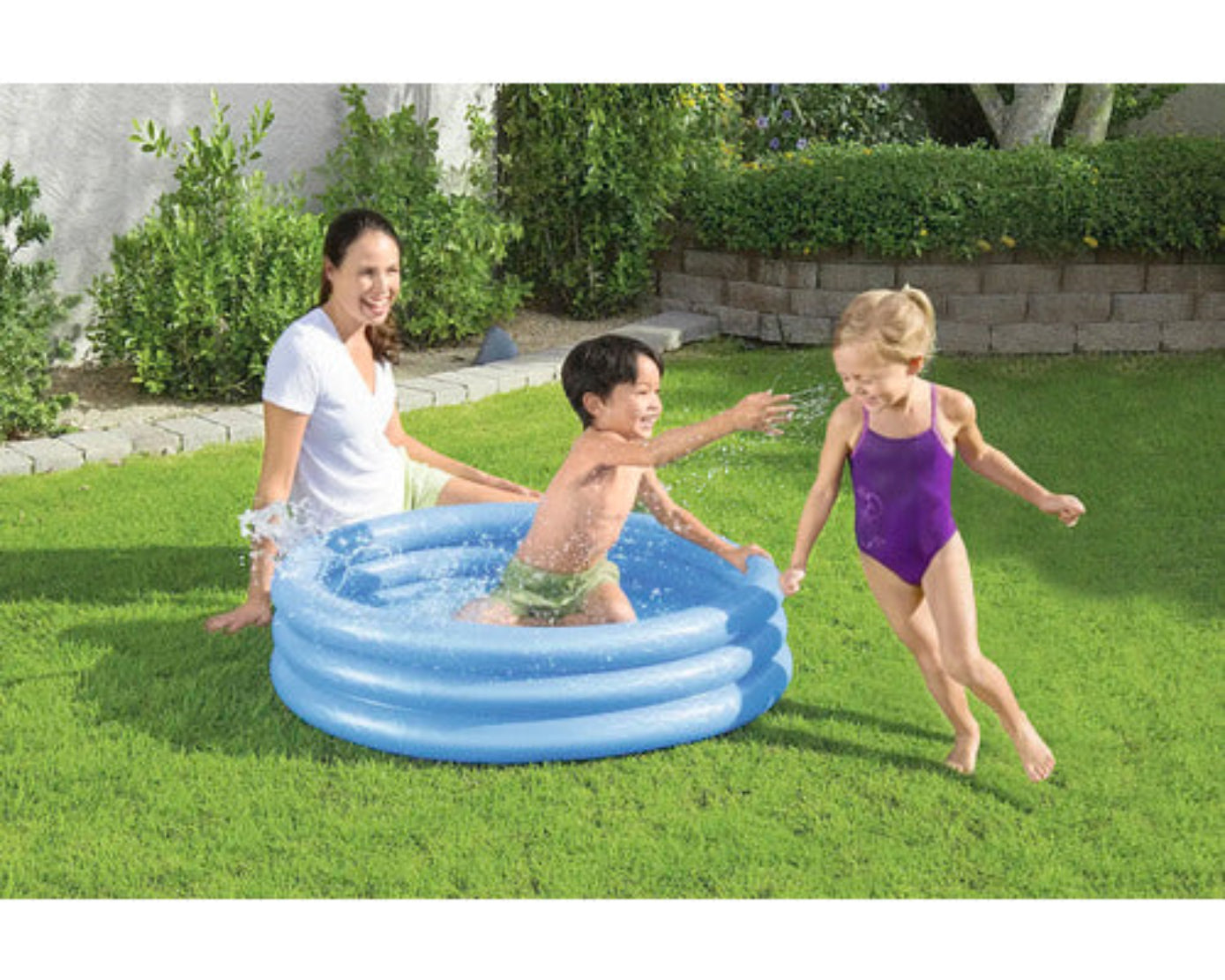 Bestway Planschbecken Splash ’n Smile Ø102x25cm – 1 von 2 Designs