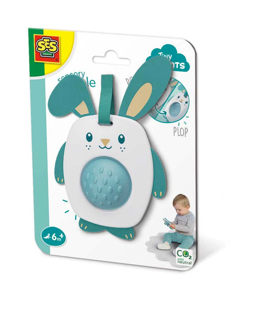SES Creative Greifspielzeug Dimple Kaninchen - Sensorisches Lernspielzeug