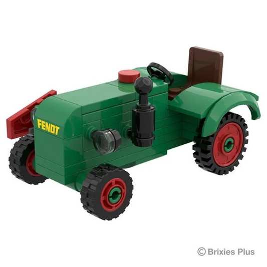 Brixies Plus Fendt Dieselross F28 mit Mähbalken - Legendärer Traktor zum Selberbauen