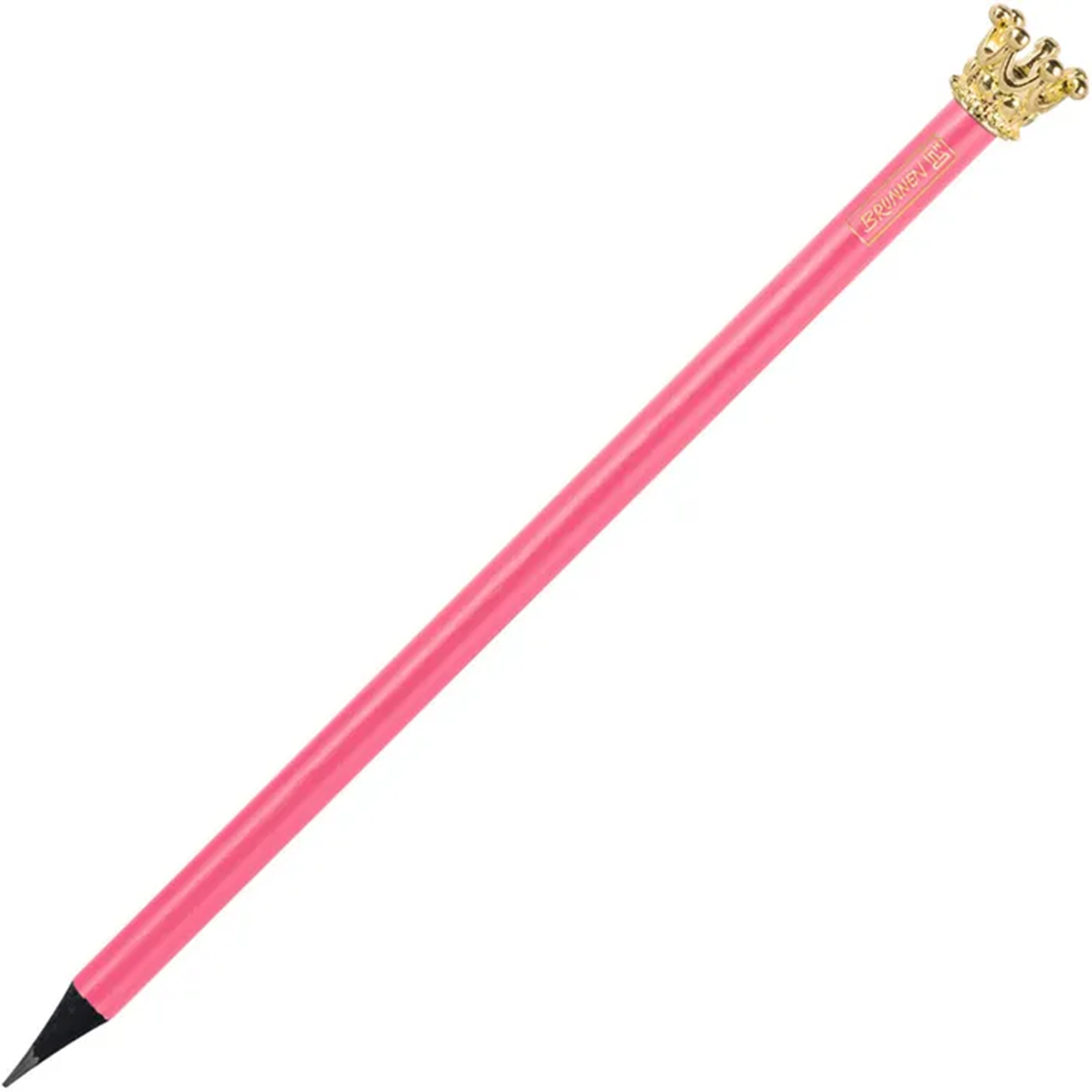Brunnen Krone Colour Code Bleistift HB - Premium Qualität mit goldener Krone