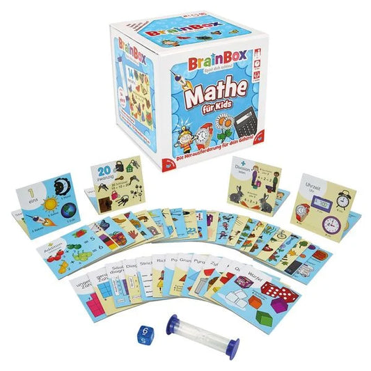 BrainBox Lernspiel Mathe für Kids - Spielerisch Rechnen lernen (4-8 Jahre)