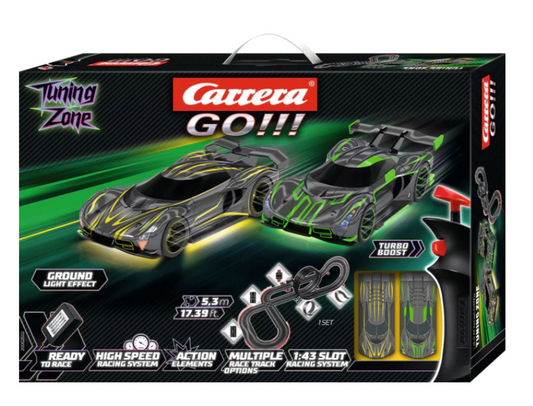 Carrera GO!!! Tuning Zone Autorennbahn Set 1:43