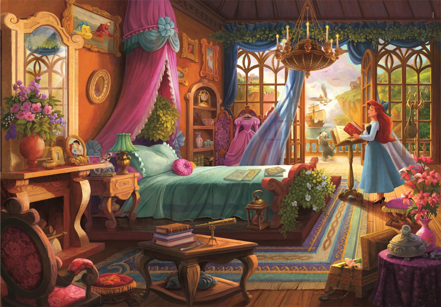 Clementoni 500 Teile HQ Puzzle – Disney Arielle die Meerjungfrau