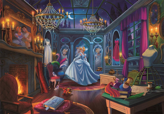 Clementoni Puzzle 500 Teile Disney Cinderella Ever After HQ