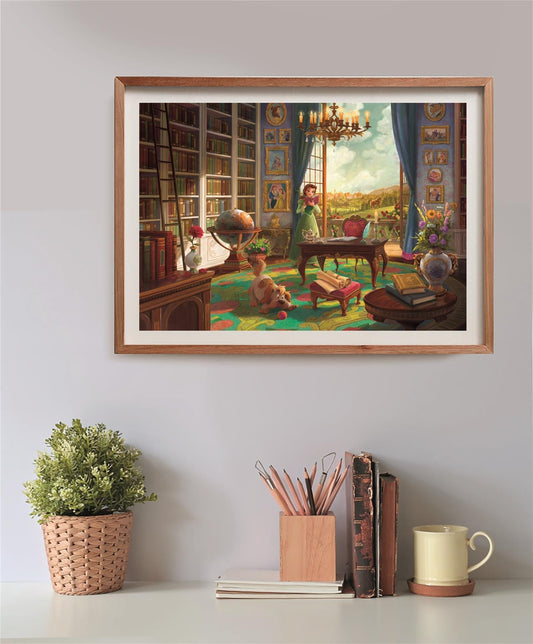 Clementoni Puzzle 500 Teile Disney Princess Belle Ever After